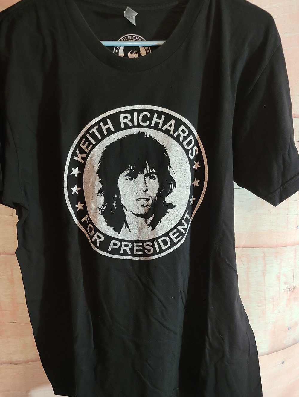 Keith Richard For President Graphic Design Tshirt